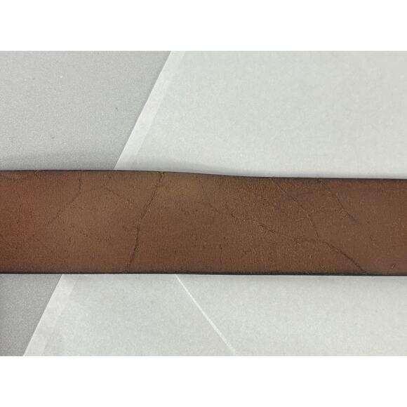 Land’s End Womens Size Large 33" - 36" Genuine Leather Boho Hippie Belt - Picture 12 of 16